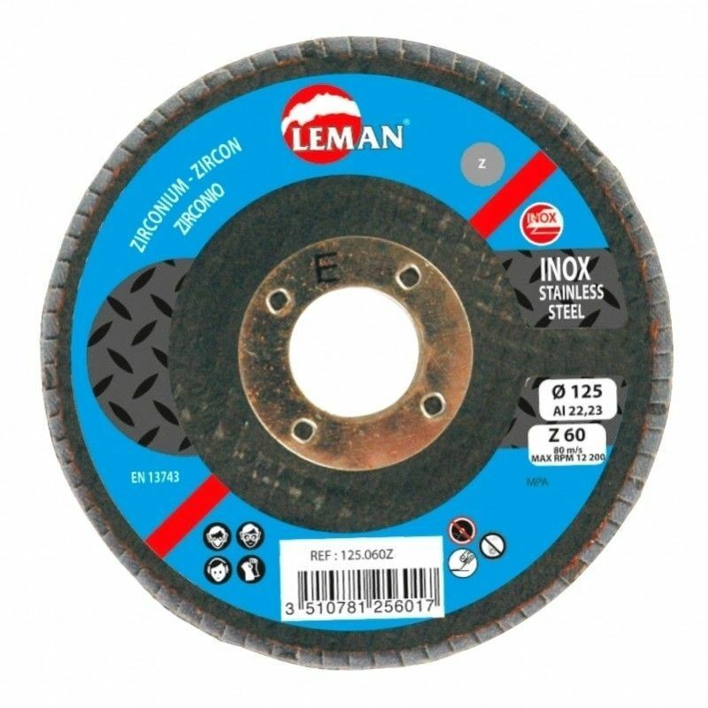 DISQUE A LAMELLES BOMBE 125 Grain 40 Zirconium