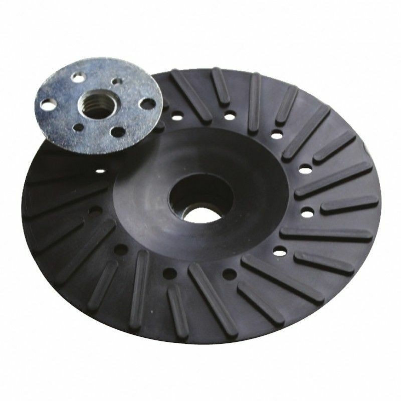 PLATEAU CAOUTCHOUC POUR DISQUE FIBRE D.125 M14