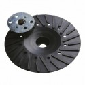 PLATEAU CAOUTCHOUC POUR DISQUE FIBRE D.125 M14