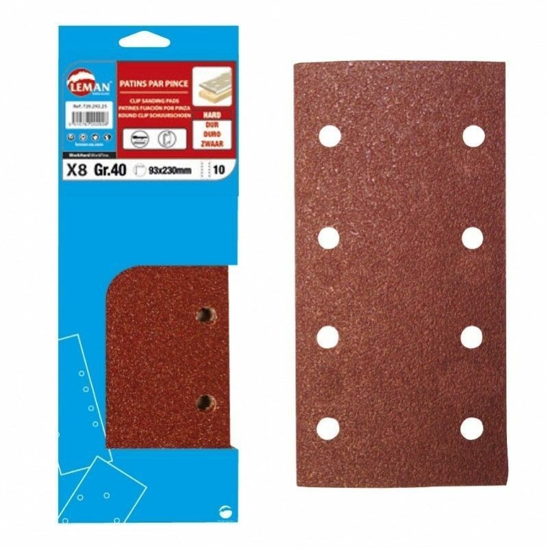  6 PATINS 2X4 TROUS 93X185 GR 80