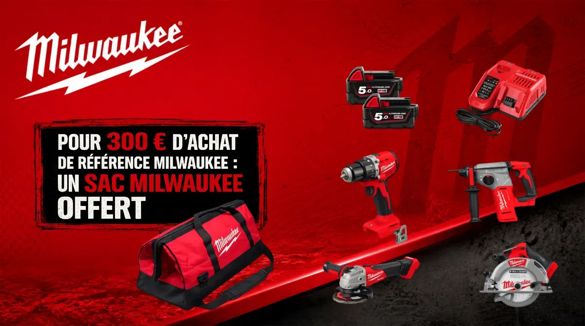 Nos offres Milwaukee